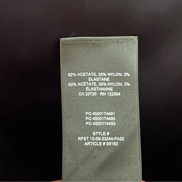 Ten by Babaton Aritzia Premier Black Scuba Mini Dress Size 10 - Picture 9 of 10